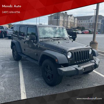 2017 Jeep Wrangler Unlimited for sale at Mendz Auto in Orlando FL