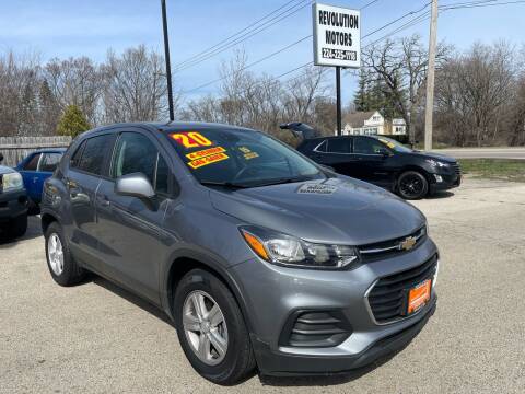 2020 Chevrolet Trax for sale at REVOLUTION MOTORS LLC in Waukegan IL