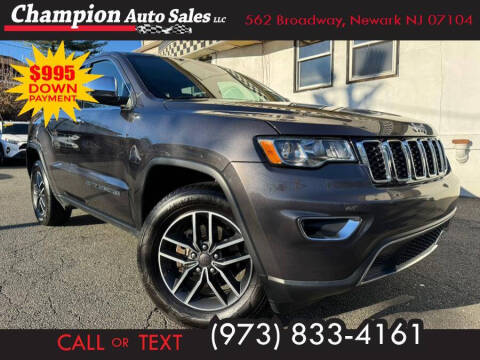 2019 Jeep Grand Cherokee for sale at Champion Auto Sales LLC in Newark NJ