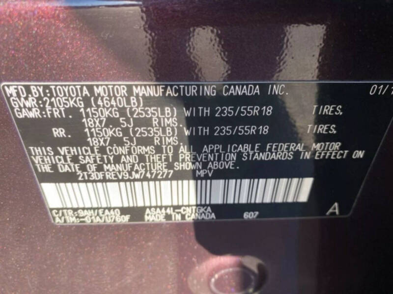 2018 Toyota RAV4 Limited