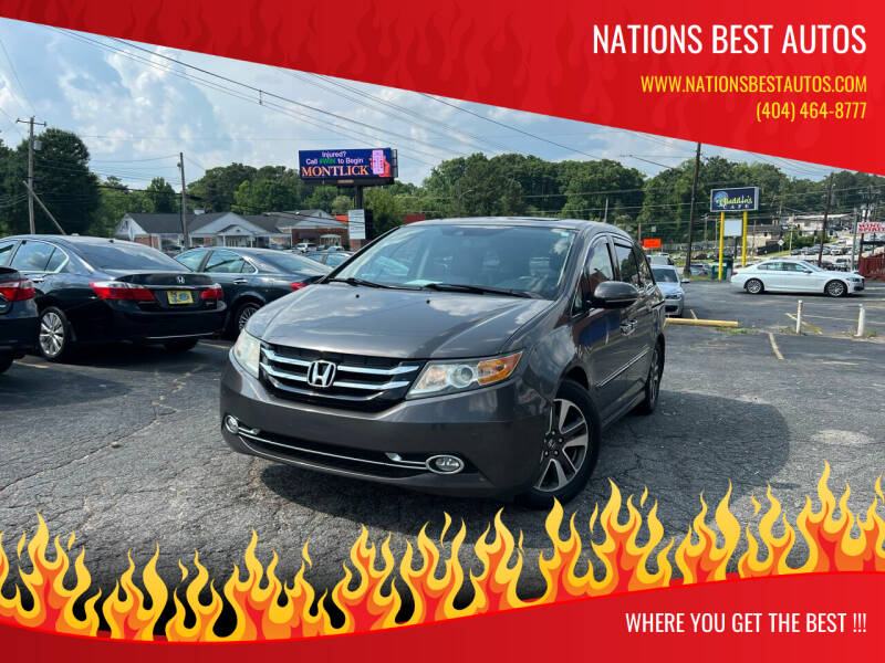 2014 Honda Odyssey for sale at Nations Best Autos in Decatur GA