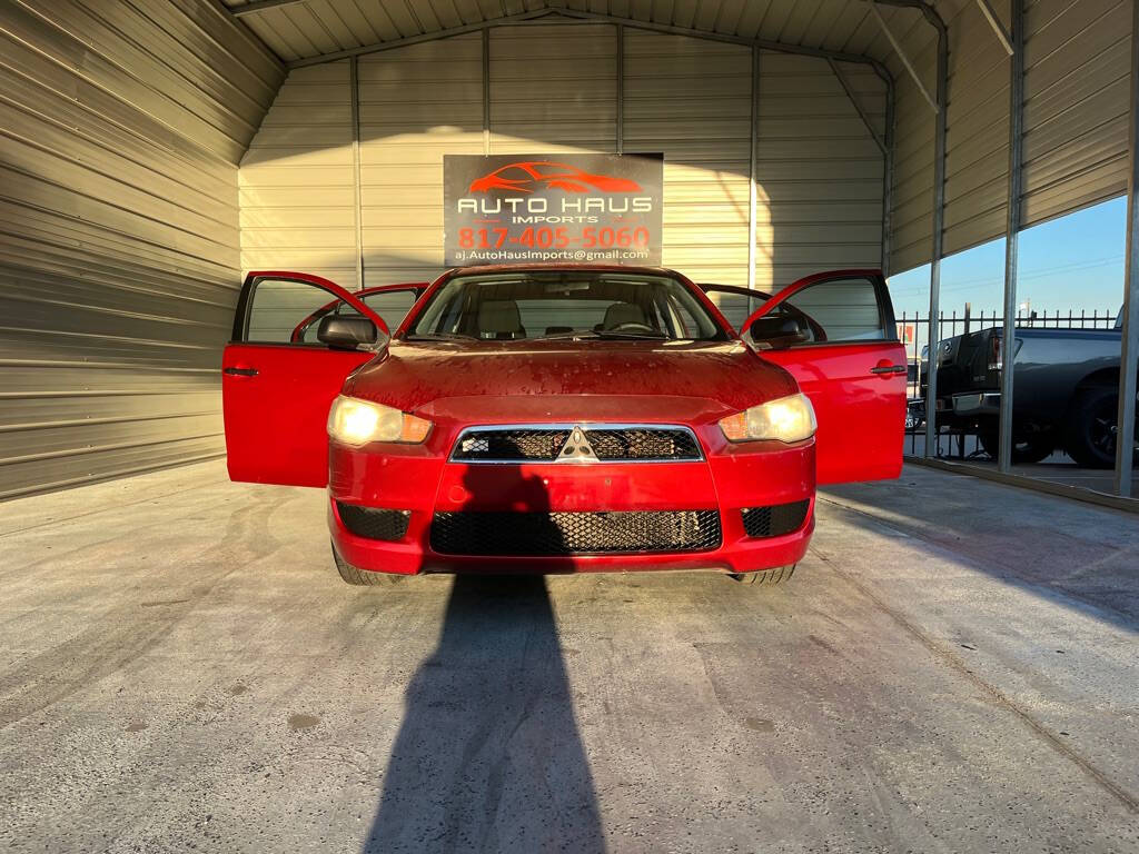 2009 Mitsubishi Lancer for sale at Auto Haus Imports in Grand Prairie, TX