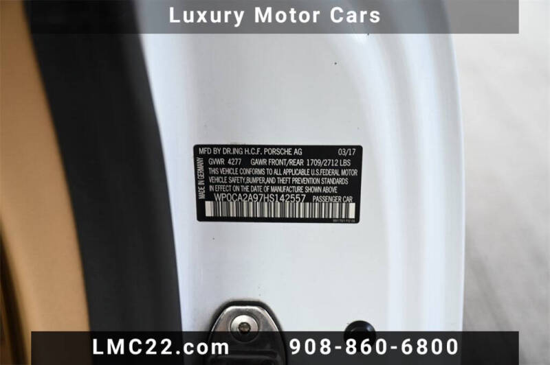 2017 Porsche 911 Carrera