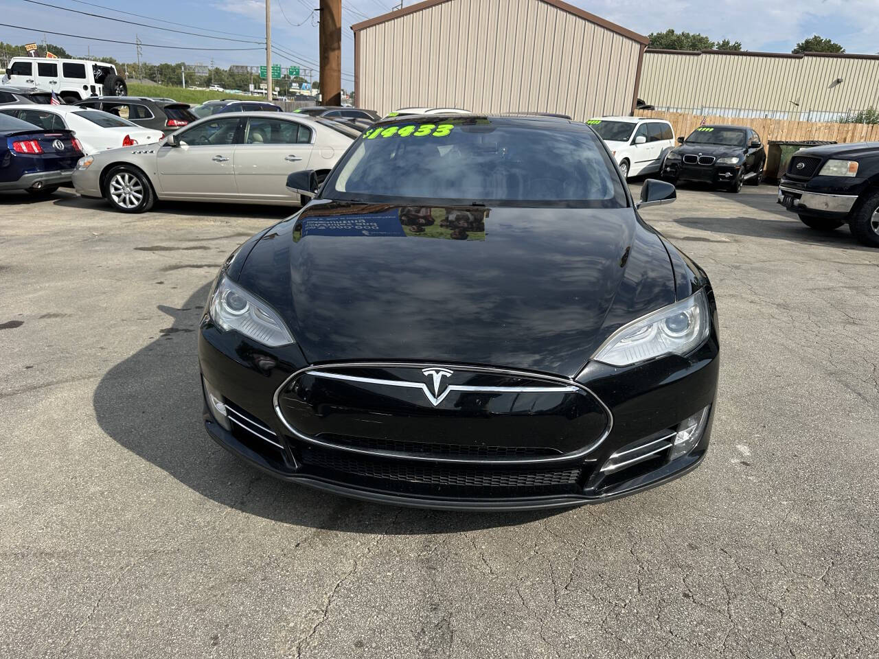 Black 2013 Tesla Model S Performance Performance 4dr Liftback 14