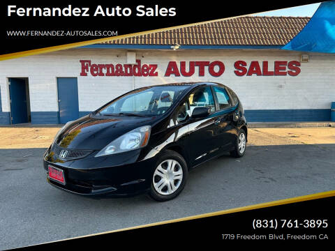 2009 Honda Fit for sale at Fernandez Auto Sales in Freedom CA