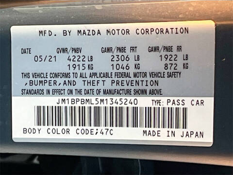 2021 Mazda Mazda3 Hatchback Premium