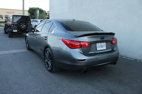 2017 Infiniti Q50 Red Sport 400
