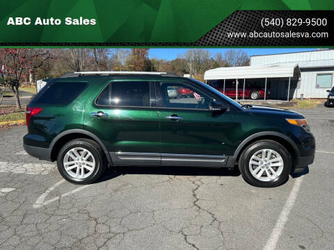 2013 Ford Explorer for sale at ABC Auto Sales in Culpeper VA