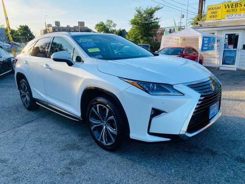 2017 Lexus RX 350 for sale at Real Auto Shop Inc. - Webster Auto Sales in Somerville MA
