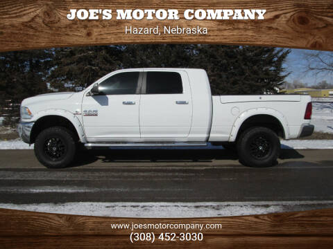 2017 RAM 2500 for sale at Joe's Motor Company in Hazard NE