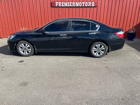 2013 Honda Accord for sale at PREMIERMOTORS  INC. in Milton Freewater OR