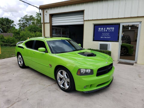 2007 Dodge Charger for sale at O & J Auto Sales in Royal Palm Beach FL