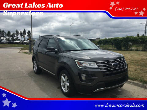 2016 Ford Explorer for sale at Great Lakes Auto Superstore in Waterford Township MI