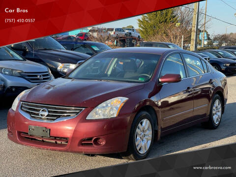 2010 Nissan Altima for sale at Car Bros in Virginia Beach VA