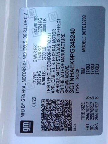 2023 GMC Sierra 1500