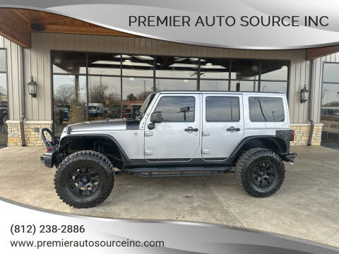 2014 Jeep Wrangler Unlimited for sale at Premier Auto Source INC in Terre Haute IN