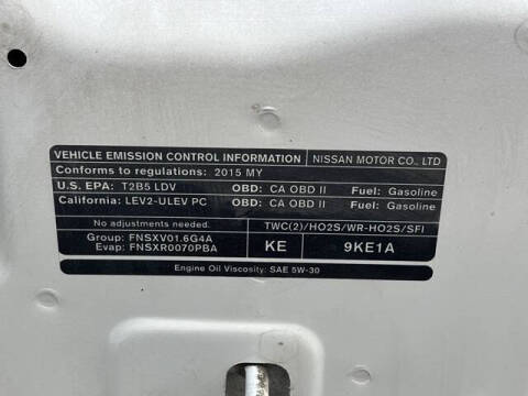 2015 Nissan Versa 1.6 S