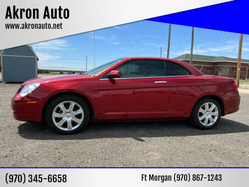 2010 Chrysler Sebring for sale at Akron Auto in Akron CO