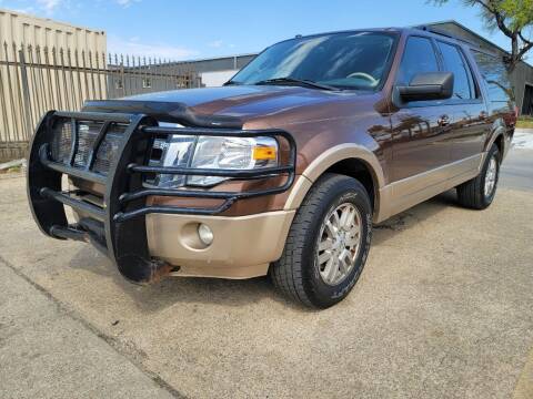 2012 Ford Expedition EL for sale at Dynasty Auto in Dallas TX