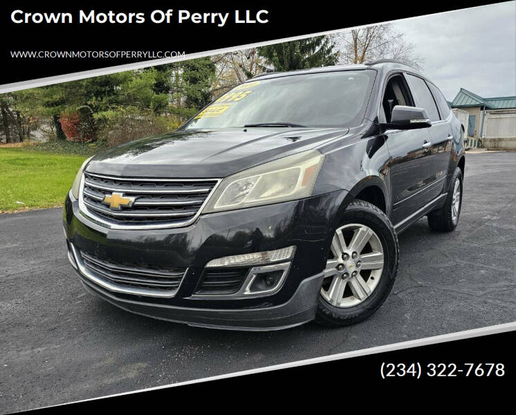 2014 Chevrolet Traverse for sale at Crown Motors Of Perry LLC in Canton OH