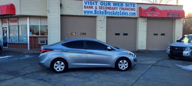 2016 Hyundai Elantra for sale at Bickel Bros Auto Sales, Inc in West Point KY