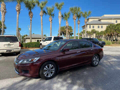 2015 Honda Accord for sale at Gulf Financial Solutions Inc DBA GFS Autos in Panama City Beach FL