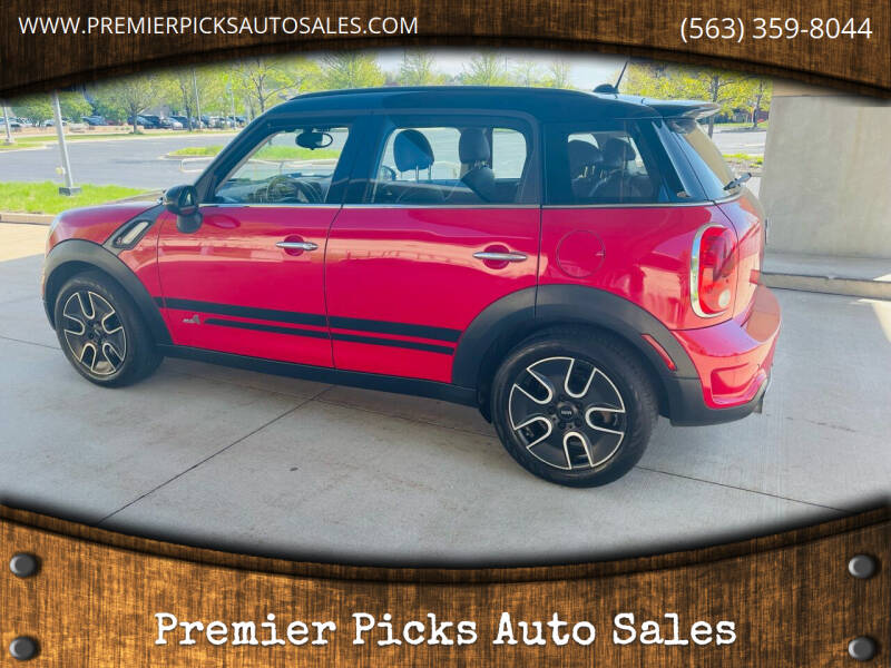 2012 MINI Cooper Countryman for sale at Premier Picks Auto Sales in Bettendorf IA