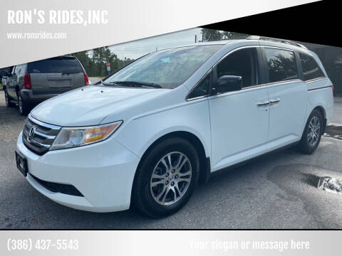 2011 Honda Odyssey for sale at RON'S RIDES,INC in Bunnell FL