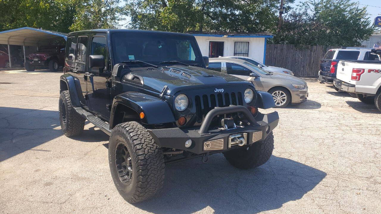 Used Car 2013 Jeep Wrangler  Unlimited Sahara For Sale Under $20,000 In San Antonio, Texas
