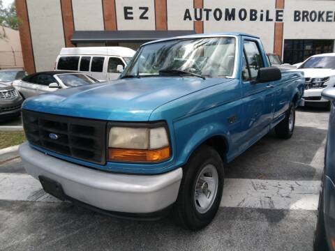 1995 Ford F-150 for sale at LAND & SEA BROKERS INC in Pompano Beach FL