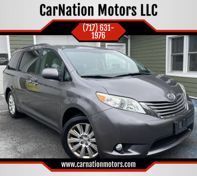 2011 Toyota Sienna for sale at CarNation Motors LLC - New Cumberland Location in New Cumberland PA