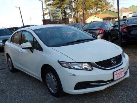 2014 Honda Civic for sale at Select Cars Of Thornburg in Fredericksburg VA