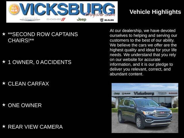 2017 GMC Acadia SLE-2