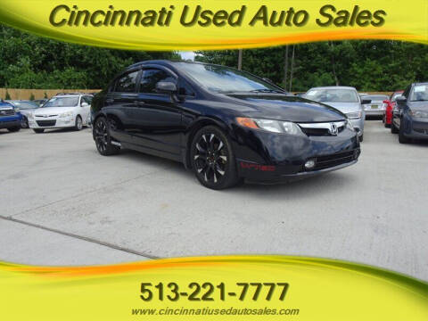 2008 Honda Civic for sale at Cincinnati Used Auto Sales in Cincinnati OH