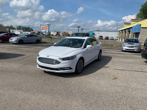 2017 Ford Fusion for sale at Atlas Motors in Clinton Township MI