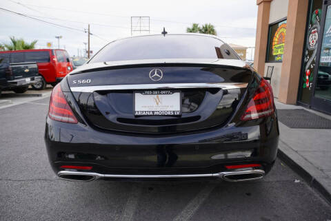 2018 Mercedes-Benz S-Class S 560