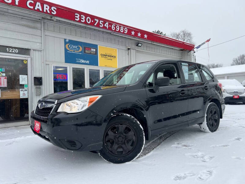 2014 Subaru Forester for sale at MISSION AUTO SALES, LLC in Canton OH