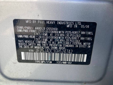 2016 Subaru Forester 2.5i Premium