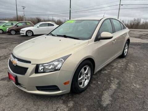 2012 Chevrolet Cruze for sale at FUSION AUTO SALES in Spencerport NY