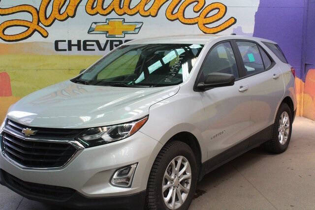 Used 2021 Chevrolet Equinox LS with VIN 2GNAXSEV8M6158087 for sale in Grand Ledge, MI