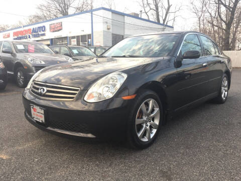 2006 Infiniti G35 for sale at Tri state leasing in Hasbrouck Heights NJ