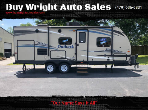 2016 Keystone Outback for sale at Buy Wright Auto Sales in Rogers AR