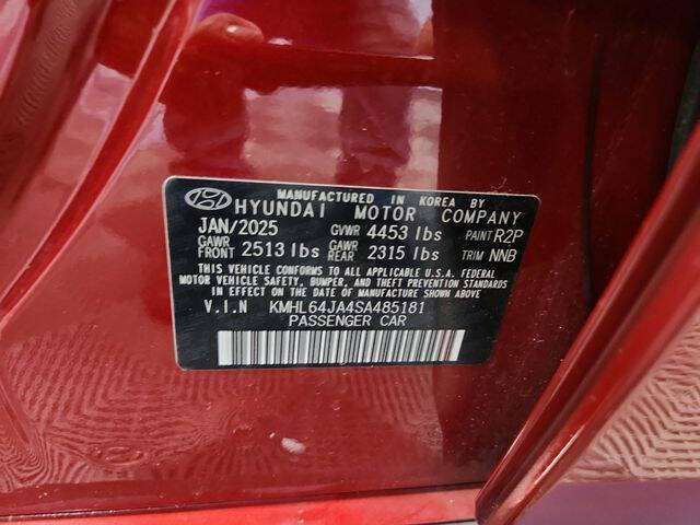 2025 Hyundai Sonata