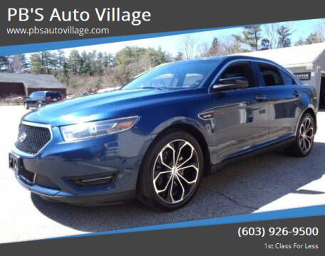2016 Ford Taurus for sale at PB'S Auto Village in Hampton Falls NH