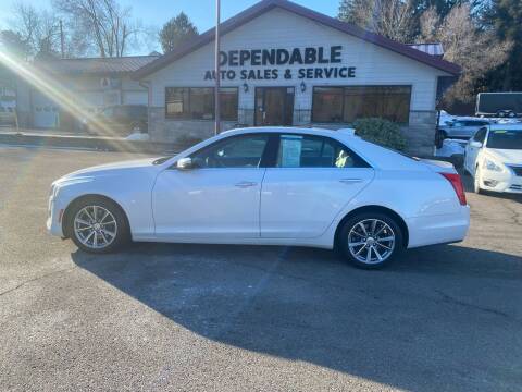 2017 Cadillac CTS for sale at Dependable Auto Sales and Service in Binghamton NY