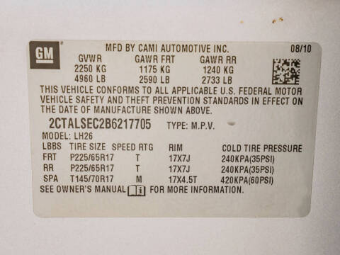 2011 GMC Terrain SLE-2