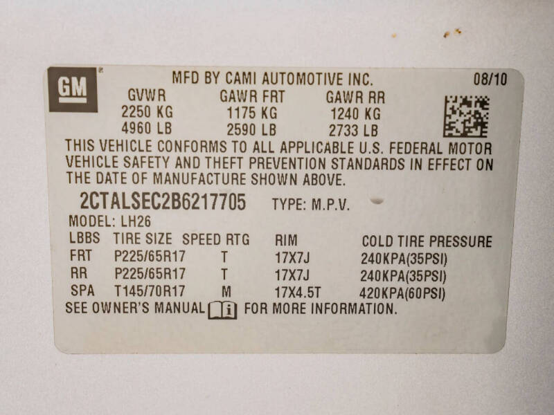 2011 GMC Terrain SLE-2