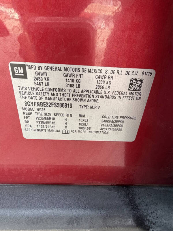 2015 Cadillac SRX Luxury Collection