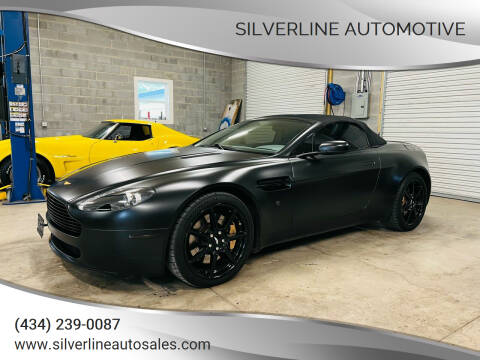2008 Aston Martin V8 Vantage for sale at Silverline Automotive in Lynchburg VA