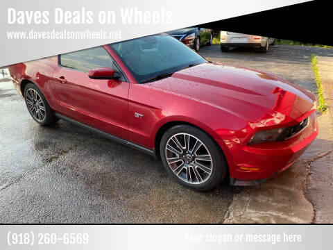 2010 Ford Mustang for sale at Daves Deals on Wheels in Tulsa OK